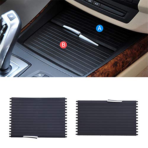 For BMW (X5 E70)(X6 E71) Roller Blind Sliding Shutter Replacement Car Interior Cup Holders Rolling Slider Panel Cover