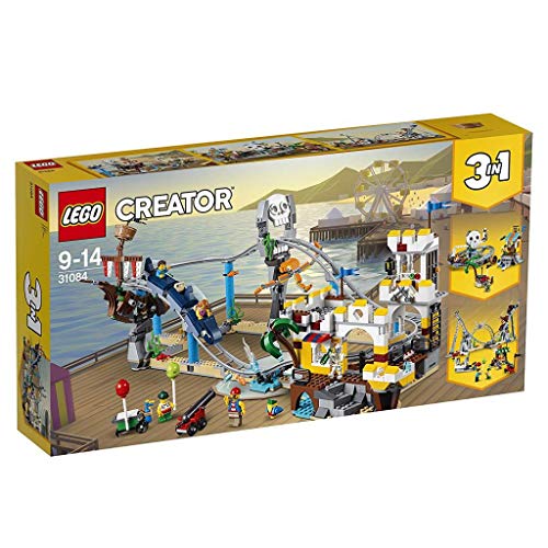 LEGO Creator 3in1 Pirate Roller Coaster 31084 Building Kit (923 Pieces)