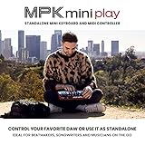 AKAI Professional MPK Mini Play MK3 - MIDI Keyboard Controller with Built in Speaker and Sounds Plus Dynamic Keybed, MPC Pads and Software Suite