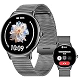 2025 Smart Watches for Men Women, with Bluetooth Make/Answer Call, 1.43" AMOLED Display Fitness Tracker, Heart Rate/SpO2/Sleep Monitor, 100+ Sports Modes, IP67 Waterproof Smartwatch for Android iPhone
