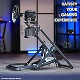 Marada G29 Upgrade Racing Wheel Stand X Frame Fit for PXN/Thrustmaster/Logitech G27 G920 G923 T300RS T128X, Foldable PC Game Race Bracket Simulator cockpit Without Steering Wheel,Pedal & Handbrake