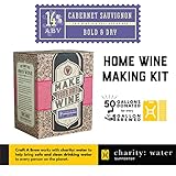 Craft A Brew Making Home Kit – Easy Brew Beginners with Ingredients and Supplies – Ultimate Wine Brewer Experience, 1 Gallon, Cabernet Sauvignon