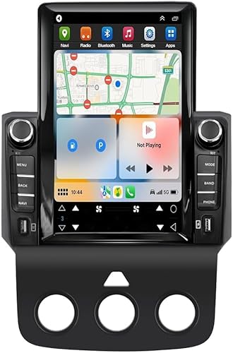 Hiolpen Android 13 Double Din Car Stereo 13 14 15 16 17 18 19 for Dodge for Ram 1500 2500 3500-9.7-Inch Touch Screen Multimedia Receiver with 2+32GB CarPlay Android Auto Bluetooth Camera Car Stereo