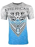 American Fighter Men's T-Shirt Millhurst XL Blue