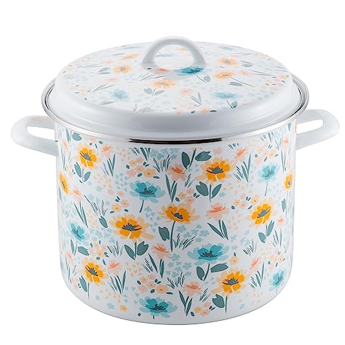 Prep•N•Cook by McSunley 12Qt Porcelain Enamel Stockpot