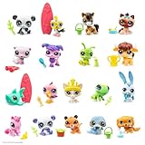 Littlest Pet Shop, 18 Pets Collector Set, Pet Surprise Display - Gen 7, Pets #1 - #18, Authentic LPS Bobble Head Figure, Collectible Imagination Toy Animal, Kidults, Girls, Boys, Kids, Tweens Ages 4+