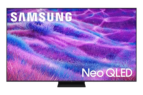SAMSUNG 100-Inch Class Neo QLED QN80F 4K Mini LED Smart TV (2025 Model) NQ4 AI Gen2 Processor, Quantum Matrix Technology Core, 4K AI Upscaling, Dolby Atmos, Samsung Vision AI, Alexa Built-in