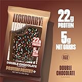 Legendary Foods 22 g Protein Pastry Bundle - Low Carb Meal Replacement Bar - Gluten Free Protien Snacks - Healthy Keto Snack Box - Low Sugar Energy Bars - Bariatric Diabetic Friendly 16 Pack