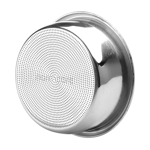 Normcore 54mm Precision High Extraction Filter Basket, 18g Portafilter Filter Basket For 54mm Breville Sage Espresso machines, 0.8mm Thickness, Comes with a 53.3mm Puck Screen, Espresso Paper Filters