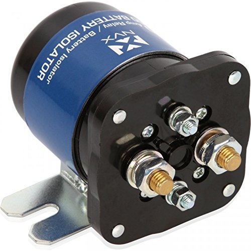 NVX BIR500 500 AMP Battery Relay Isolator and Relay for Cars, RVs, ATVs, UTVs, and Boats.