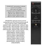 New Replaced Remote Control Compatible with Samsung 4K Smart UHD TV BN59-01185A BN59-01181J BN59-01220J RMCTPJ1AP2 BN59-01220E BN59-01220G BN59-01221J BN59-01220A BN59-01220D