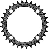 Race Face Unisex Chainring Single Narrow Wide Black RNW104X38BLK, Black, 104 x 38T UK