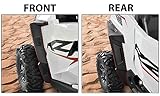 SAUTVS Front Rear Fender Flares Kit for 2014-2024 Polaris RZR 900, Mud Flaps Fender Extensions for Polaris RZR 900 / S 900 / Trail 900 / RZR Trail S 2014-2024 Accessories (Replace #2879434) - 4PCS