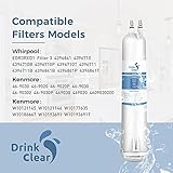 EDR3RXD1 Water Filter Replacement, Compatible with 4396841, Filter 3, 4396710, Kenmore 46-9083, 46-9030 Refrigerator Water Filter, 3 Packs