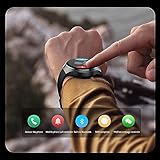 GAMSARO Smart Watch for Men(Make/Answer Call) Bluetooth Call 1.53" HD Military Smartwatch for Android iPhone Phones IP68 Waterproof Outdoor Sport Watches Activity Tracker Sleep Heart Rate