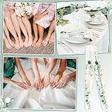 Lanties 50 Pcs Wedding Bridal Shower Party Favors Bulk Nail Files Emery Boards for Guests Bridesmaid Bachelorette Party Favors Thank You for Celebrating with Us Game Prizes Gifts Bags Stuffers