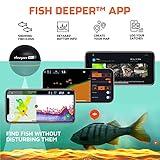 Deeper PRO+ 2 Sonar Fish Finder - Portable Fish Finder and Depth Finder for Kayaks, Boats and Ice Fishing with GPS Enabled | Castable Deeper Fish Finder with Free User Friendly App