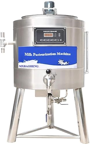 100L Commercial Pasteurizer Pasteurization Machine for Milk Juice Beer Sterilization Disinfection 220V