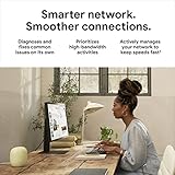 Google Nest WiFi Pro - Wi-Fi 6E - Reliable Home Wi-Fi System with Fast Speed and Whole Home Coverage - WPS - Mesh Wi-Fi Router - Fog