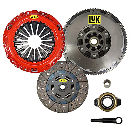 XTD STAGE 2 SMOOTH CLUTCH KIT & DMF FLYWHEEL compatible with 2002-2006 NISSAN MAXIMA ALTIMA 3.5L S SE SE-R SL