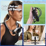 WAFTING Neck Mount for Cell Phone,Back Strap, Hands Free POV/Vlog Chest Phone Holder for Recording, Compatible with iPhone Andriod