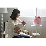 Crane Adorables Ultrasonic Humidifiers for Bedroom and Baby Nursery, 1 Gallon Cool Mist Air Humidifier for Large Room or Kid's Room, Humidifier Filters Optional, Hello Kitty