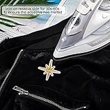 Beadthoven 40pcs Moon Star Embroidery Iron On Patch Mixed Celestial Sew On Patch Embroidered Badge Applique Patch Embellishment for Clothes Bags Jeans Hat Shoes Sewing Accessory DIY Craft