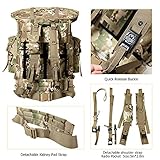 MT Military Rucksack Alice Pack Army Tactical Backpack with Frame and Butt Pack