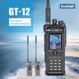 ANYSECU SenHaix High Power 10 Watts Output UHF VHF Full Band GT-12 Analog Two Way Radios with Type c Charger Support App Program on Cellphone