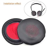 Voyager Focus UC Ear Pads - Replacement Ear Cushion Cover Compatible with Poly Voyager Focus UC, Plantronics Voyager Focus UC B825 Binaural, BLACKWIRE 5220 5210 7225, Voyager Focus 2 UC USB-A Headset