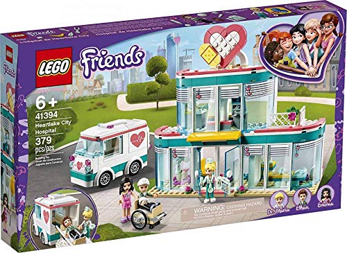 LEGO Friends Heartlake City Hospital 41394 Best Doctor Toy Building Kit, Featuring Friends Character Emma (379 Pieces)