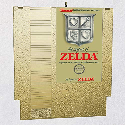 Hallmark Keepsake Christmas Ornament 2020, Nintendo The Legend of Zelda Game Cartridge, Metal (1999QXI2521)
