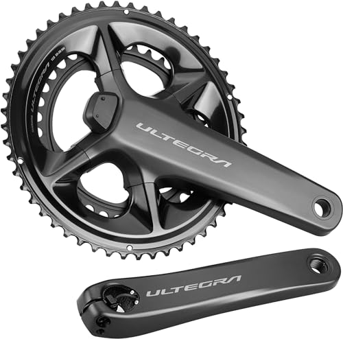 Shimano FC-R8100-P Built-in Power Meter 12s, 6.8 inches (172.5 mm), 52-36T TL-FC40 Included