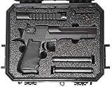 Case Club Case fits Desert Eagle in Pre-Cut Waterproof Pistol Case with Storage for 4 Extra Magazines & 1 Extra Barrel