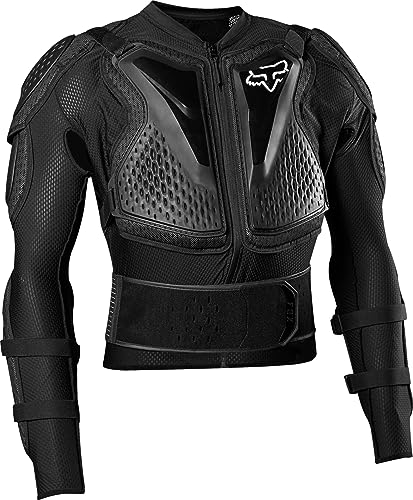 Fox Racing Mens Titan Sport Motocross Jacket,Black,Large