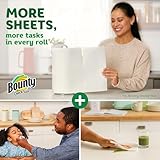 Bounty Quick-Size Paper Towels, White, 12 Family Triple Rolls = 36 Regular Rolls