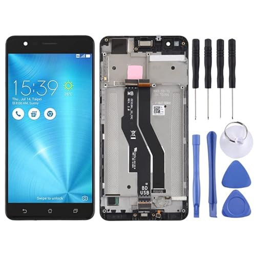 Daguys OEM LCD Screen for ASUS Zenfone 3 Zoom ZE553KL Digitizer Full Assembly with Frame