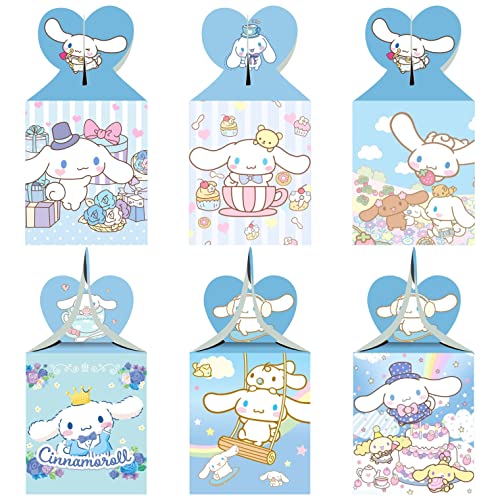 ARHAVI Cinnamoroll Gift Boxes - 12pcs Birthday Party Supplies for Kids Decorations