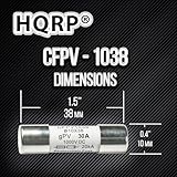 HQRP 5-Pack Solar PV Fast Acting Photovoltaic Fuse Link CFPV-1038, gPV type, 30 Amp 1000V DC, 10x38mm, 20kA IR, Replacement for Littelfuse SPF030, In-Line Midget Ceramic Fuses for Solar Power Systems