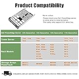 Hard Drive Caddy 3.5" SAS SATA Drive Caddy F238F 0F238F SSD Bracket Compatible for Dell PowerEdge 14th/13th/12th/11th Generation T340 T440 T640 R530 R730 R930 R520 R720 R720XD, 10 Pack