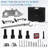 YSSNIUTOOL Engine Timing Tool Kit Compatible with Volkswagen Audi Skoda Seat 1.5L TSl Petrol Engine Since 2017 Replace VAS 611 007, T10499A, T10504/1, T10340, 1376-A, G 1376A, T10550/2/3