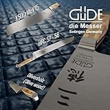 Güde "Franz Series Hand Forged/Serrated Bread Knife, 12 1/2-in - Ice Hardened Steel - Made in Solingen, Germany Since 1910