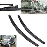 Front Wiper Blades for Smart fortwo 450 1998-2007, 21"/21" Front Wiper Blades