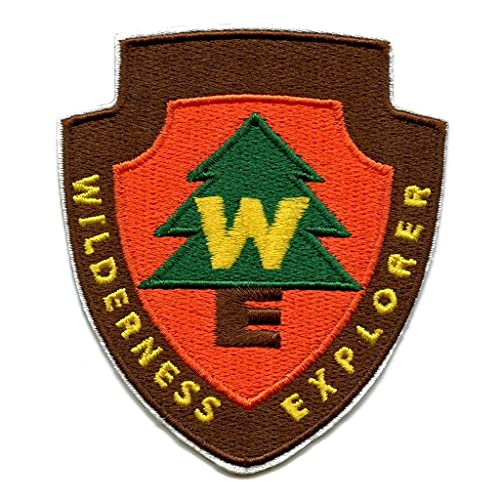 Disney Pixar Up Patch Senior Wilderness Explorer Embroidered Iron On