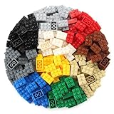 Feleph 2x3 Bricks Bulk 260 Pieces Multicolored Classic Basic Parts Building Creative Play Set Blocks Toy Accessories Compatible with 3002 Major Brands (10 Mixed Color)