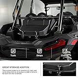 Kiwi Master Rear Cargo Box Compatible with 2014-2023 Polaris RZR XP 1000 900 Turbo Trail S Accessories Replace OEM # 2881193 Waterproof 69 QT Bed Storage Bin