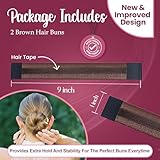 Hair Bun Maker and Accessories for Women and Kids - Easy Clip for Long Hair - French Twist Tool - Sock and Ballet Bun Holder