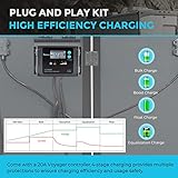 Renogy 200 Watt 12 Volt Portable Solar Panel with Waterproof 20A Charger Controller, Foldable 100W Solar Panel Suitcase with Adjustable Kickstand, Solar Charger for Power Station RV Camping Off Grid