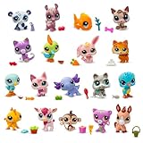 Littlest Pet Shop - Pet Surprise Display, 18 Pet Collector Set - Series 2 - LPS Gen 7, Authentic Mystery Figures, Surprise Collectible Kidult Toy, Girls, Boys, Kids, Tweens Ages 4+