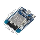 DWEII 5PCS ESP32 Mini NodeMCU Board ESP32 D1 Mini ESP-32 WiFi+Bluetooth Development Module Board Base on ESP8266 Compatible with Arduino WeMos D1 Mini